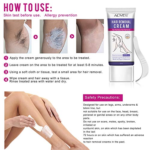 Find Back JH10 Hair Removal Cream, 60G Painless And Soothing Depilatory Cream thumb #3