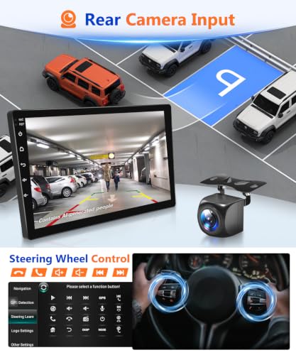 Image of 8Core Radio for BMW 328i 335i 325i E90 E91 E92 E93 2005-2011 Stereo Wireless CarPlay Android Auto, 9 inch Touch Screen for BMW 128i Head Unit BT FM RDS DSP GPS WiFi SWC Camera, 2G+32G Has Fiber