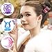 RC ROCHE ORNAMENT 12 Pcs Womens Triangle Octopus Claw Jaw Interlocking Teeth No Slip Grip Beauty Styling Pumpkin Clutcher Fashion Accessory Cute Comfy Chic Hair Clip, Small Transparent Multicolor