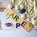 Name Puzzle for Kids Personalized, Wooden Name Puzzle Gifts, Up to 12 Letters Custom Early Learning Toys for Baby Boy & Baby Girl, Educational Toys, Gifts for Baby, One Year Old Birthday Gifts