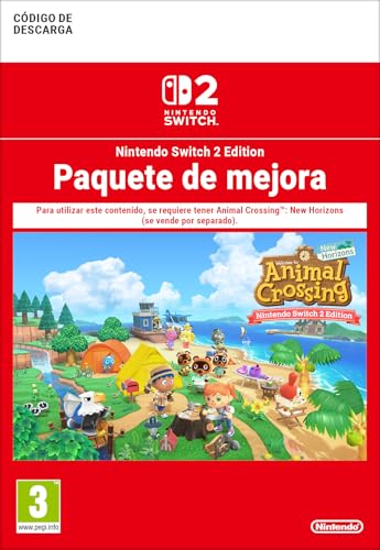 Animal Crossing: New Horizons Paquete de mejora a la versión Nintendo Switch 2 Edition | Nintendo Switch 2 - Código de descarga