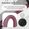 YGDMD 2PCS Car Seat Gap Filler Organizer,3 in 1 Car Seat Side Gap Filler with Hook for Avoiding Dropped Items,Universal No Drop Seats Guard for Filling Gaps 1.37-1.49 Inch Wide (Red) #5