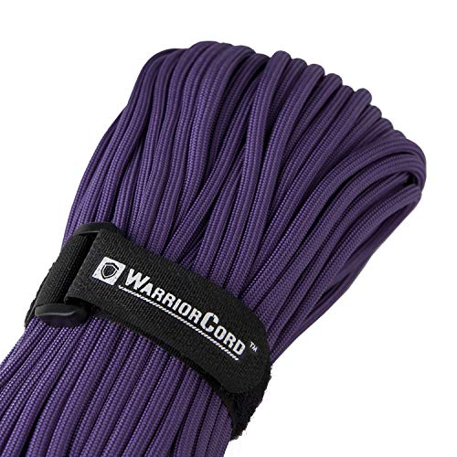 Titan WarriorCord | Purple | 103 Continuous FEET | Exceeds Authentic MIL-C-5040, Type