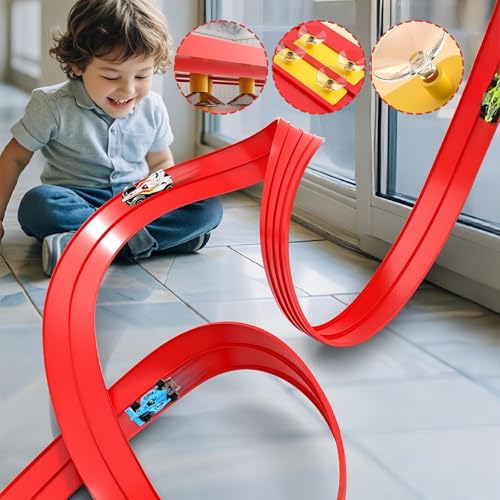 Circuit de course pour garçons et mini voitures de transport - 2