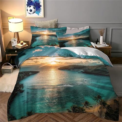 Housse de Couette Hypoallergique Microfibre Résistante 135x200