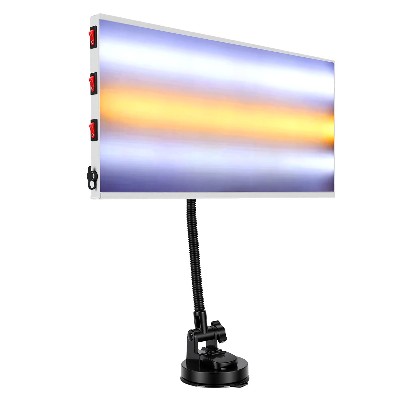 Cuifati Lampa do Naprawy wgnieceń LED, Zasilana USB z przyssawką