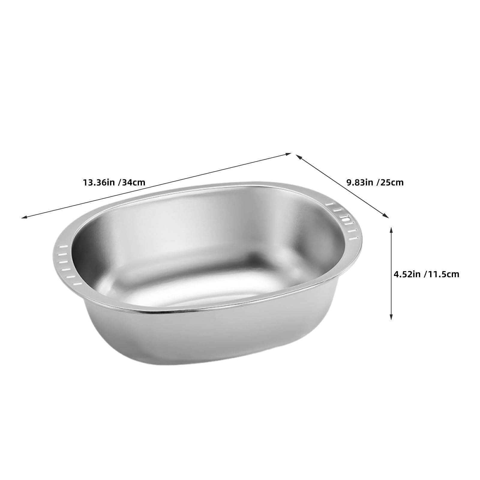 DOITOOL Colador de Arroz Acero Inoxidable, Cesta de Drenaje Doble Capa para Cocina