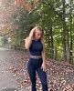Conjunto de entrenamiento para mujer de 2 piezas con tops crop y leggings que levantan glúteos 6