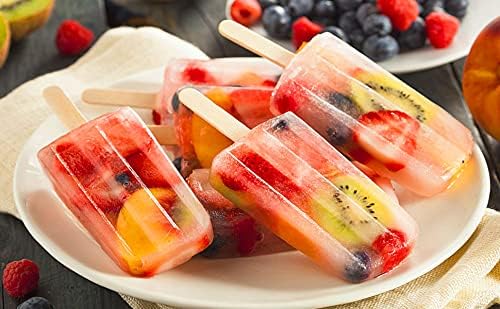 Silicone Popsicles Molds Bpa Free, 12 Pieces Popcical Mold ice Cream Maker Easy-Release Ice Pop Mold For Kids Toddler