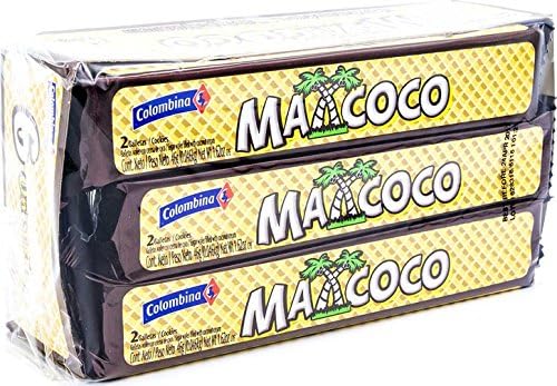 Colombina Wafer Max Coco, 9.74 Ounce (Pack of 12)