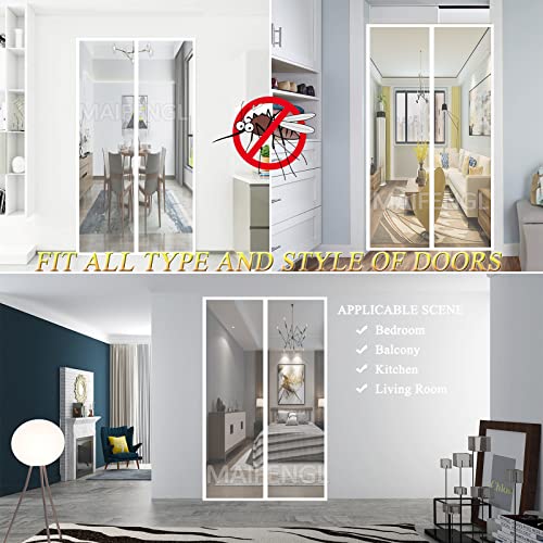 Zanzariera Magnetica per Porte, Anti Insetti