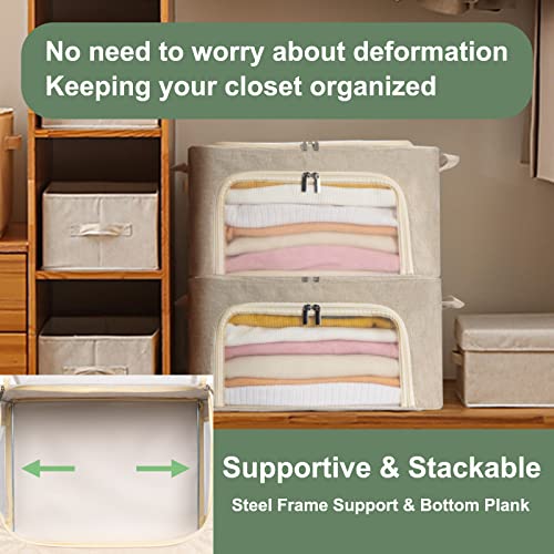 Ifeolo 22L Cashmere Sweater Storage Bag With Natural Cedar Ball, Breathable Cashmere Protection Pouch Friendly For Woolen Cashmere Sweaters Storage For Closet Shelf thumb #2