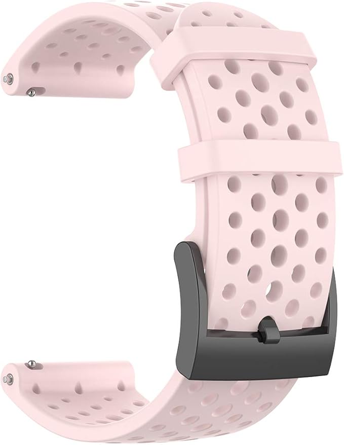 Bracelet En Silicone Pour Montre Suunto 9, 7, D5, Spartan Sport - Remplacement Confortable