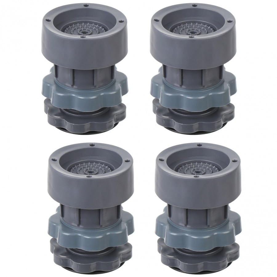 FROWWY Washing Machine Vibration Pads - Adjustable Dryer Shock & Noise Cancelling Pads, Anti-Vibration Pads for Washing Machine Support, Height Adjustment Feet for Refrigerators, 4 Pcs (Pack of 1) (B0D54CG1LV) Amazon Price History, Amazon Price Tracker