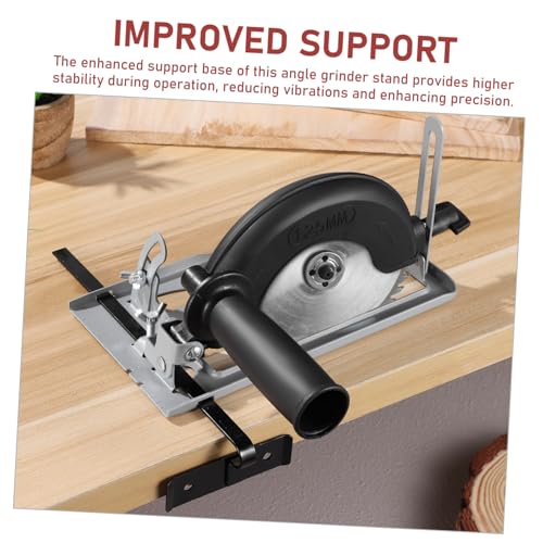 Support de meuleuse d'angle pour découpe droite sans vibration grâce à la base renforcée - 4