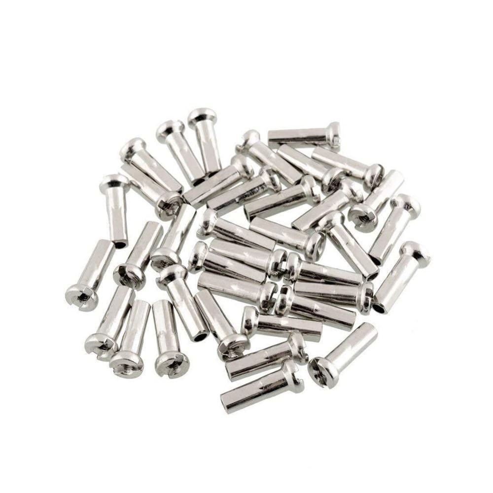 36 radios de acero inoxidable para bicicleta de 80 mm a 297 mm con tapa de cobre