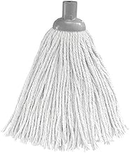 2 x Serpillière Coton Professionnelle - Recharge - Tête de Balai Serpillère - Ultra Absorbant et dégraissant, 150 g, 24 cm