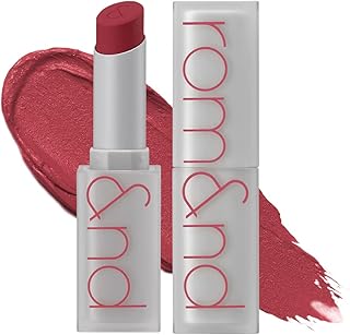 rom&nd Zero Matte Lipstick 3g, 04 BEFORE SUNSET, Intense Color, Highly Pigmented, Last All Day, Weightless, Smooth Velvet Texture, Matte Finish, Without Drying or Flaking, Ultra-Adhesive Formula