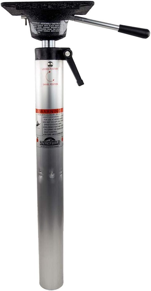 Springfield Marine 1300902 Plug-In Power-Rise Air Ride Pedestal - 22-1/4" - 28-3/4"