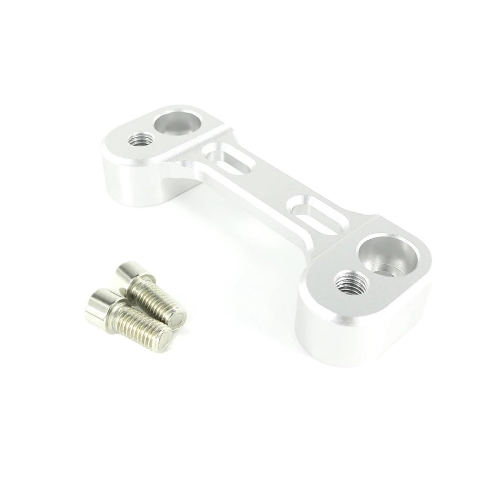 Riser kierownicy motocyklowej do BMW do G310GS do G310R 2017 2018 2019 2020 zestaw górnego zacisku kierownicy motocykla uchwyt riser zacisk matowy srebrny motocykl riser