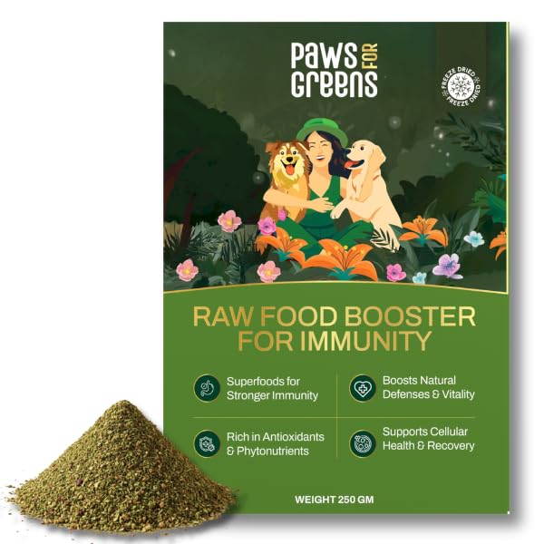 Paws for Greens Raw Dog Food Booster 250g