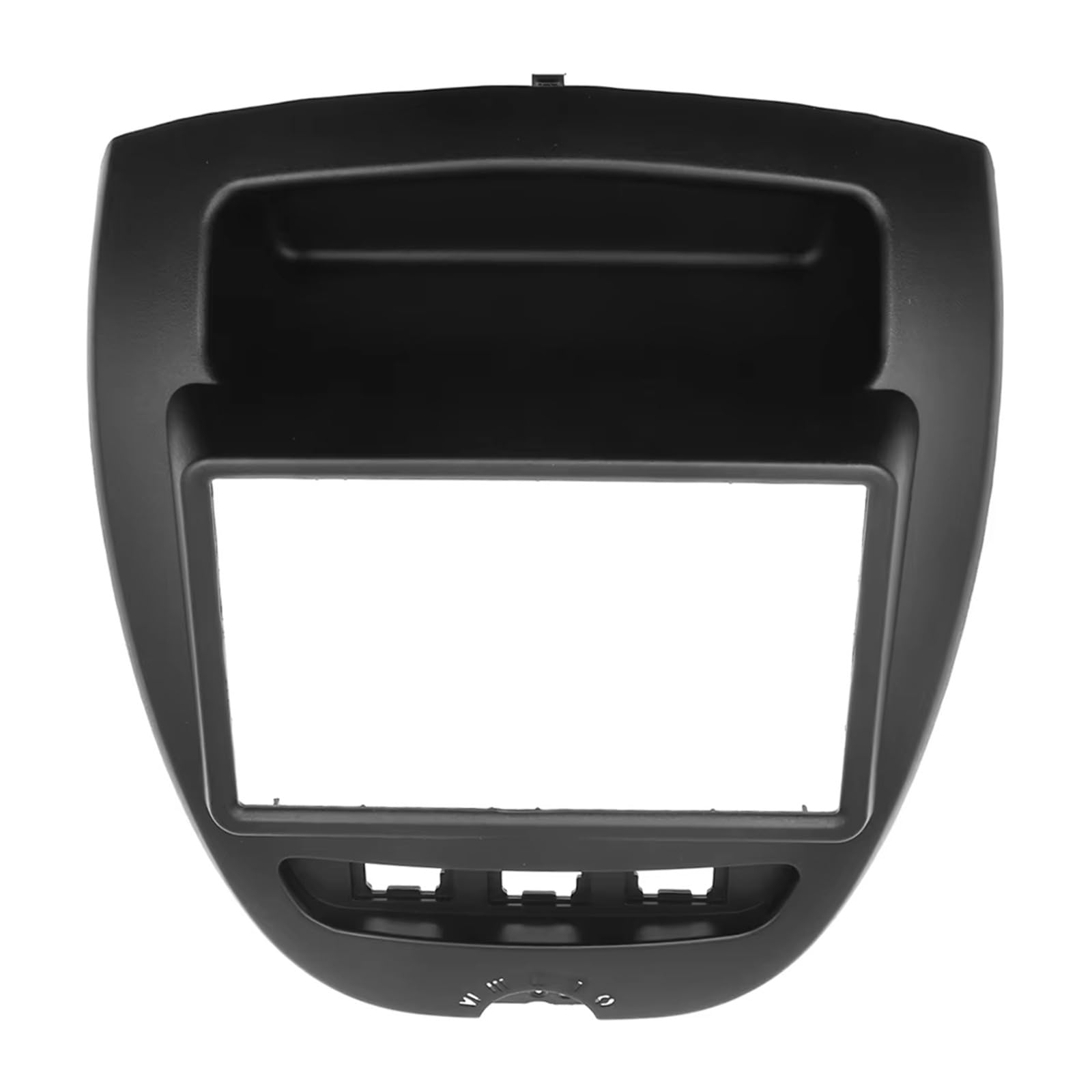 Marco Radio Coche 2 DIN Doble Kit Tablero Panel DVD Cubierta Estéreo para Citroen para C1 para Peugeot 107 2005-2014 Marco Radio Coche Radio