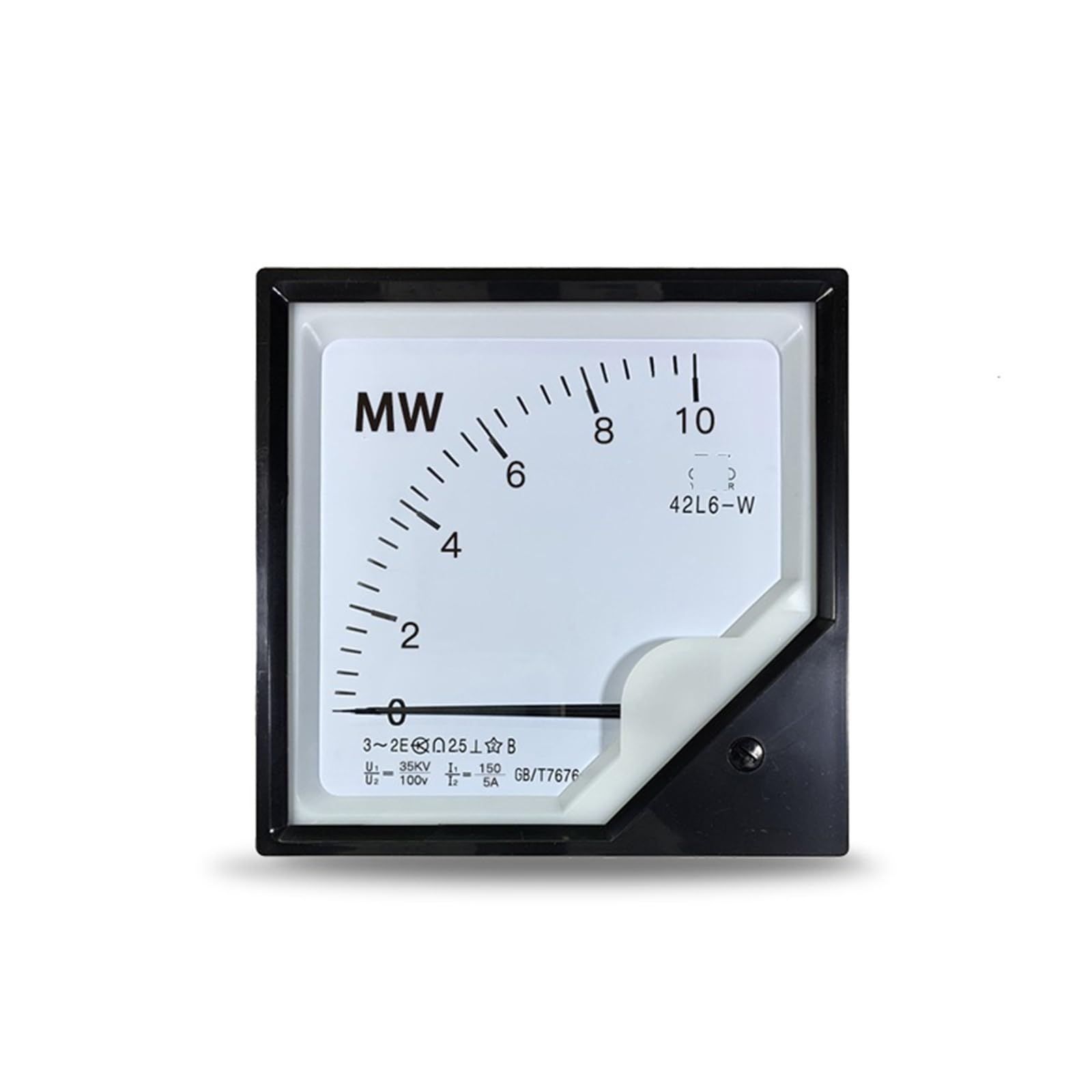 Compteur de puissance active triphasé 42L6 AC 300MW analogique pour tableau