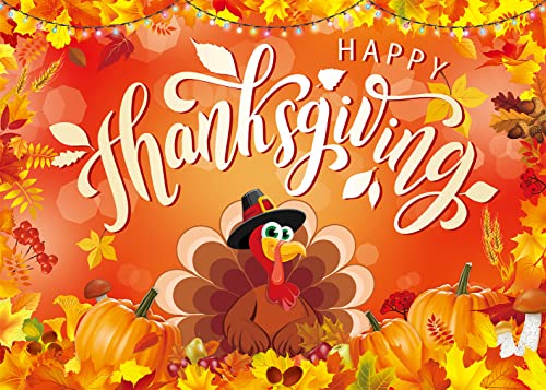 Toile de fond Thanksgiving en tissu résistant pour bannière de photographie