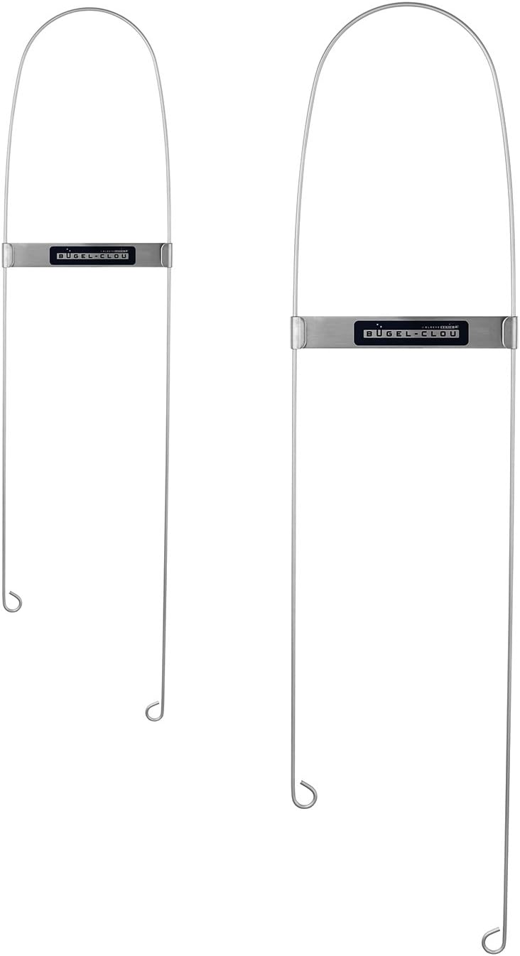 Sleeve Genie 00124 Ironing Aid for Dress Shirts and Trousers, Set of 2 | 600 mm & 800 mm | Stainless Steel