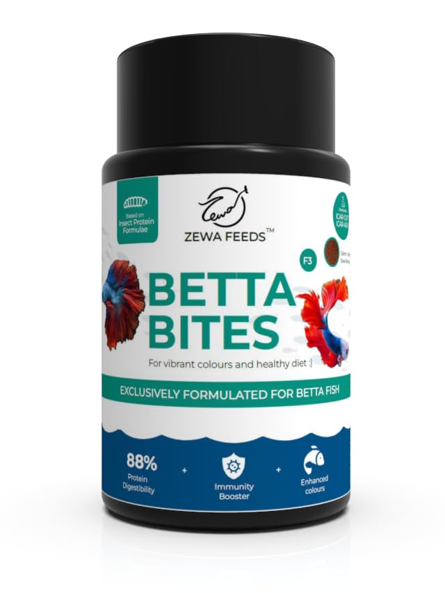 Zewa Feeds Betta Bites - High Protein Feed for Premium Betta Varieties (B0DD8YSXJ2) Amazon Price History, Amazon Price Tracker