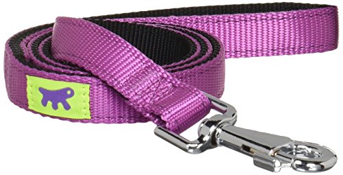 Ferplast Guinzaglio per cani DUAL G20/110 COLOURS, Robusto nylon, 20 mm x L 110 cm Viola