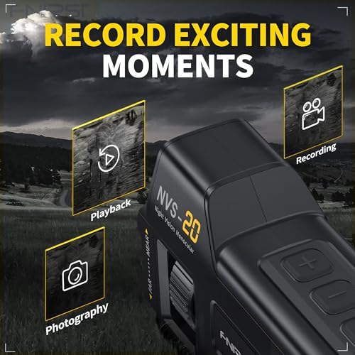 Jumelles infrarouges 4K de 36 MP avec vision nocturne 300m - 5