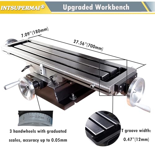 INTSUPERMAI 1300W Mini Milling Drilling Machine