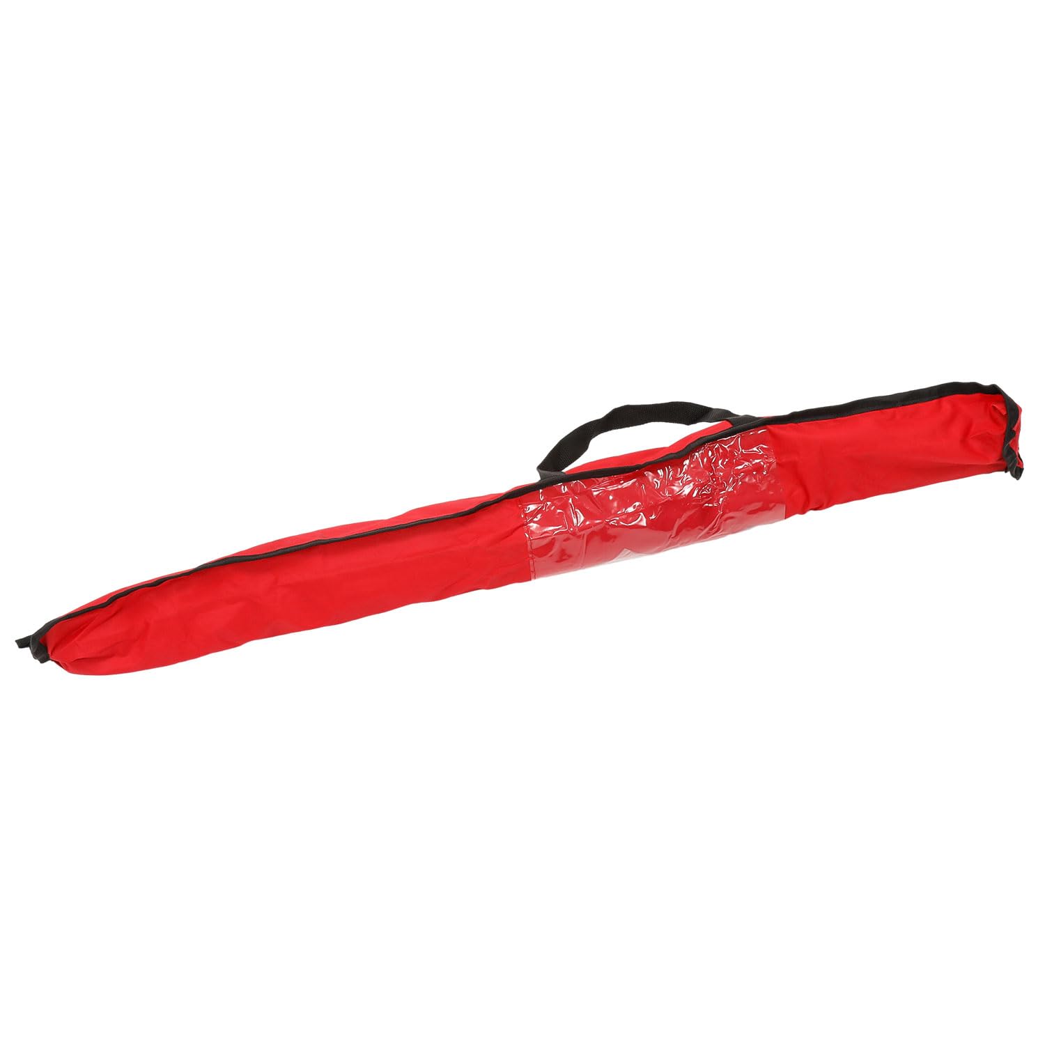 GEARMONSTER Abschleppstange 3-TLG 3T, Abschlepphilfe Schleppstange aus Stahl mit Warnfarbe, Fähnchen, Dämpfer und Tasche, 195cm
