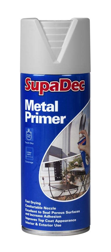 SUPADEC METAL GREY PRIMER 1 X 400ml AEROSOL