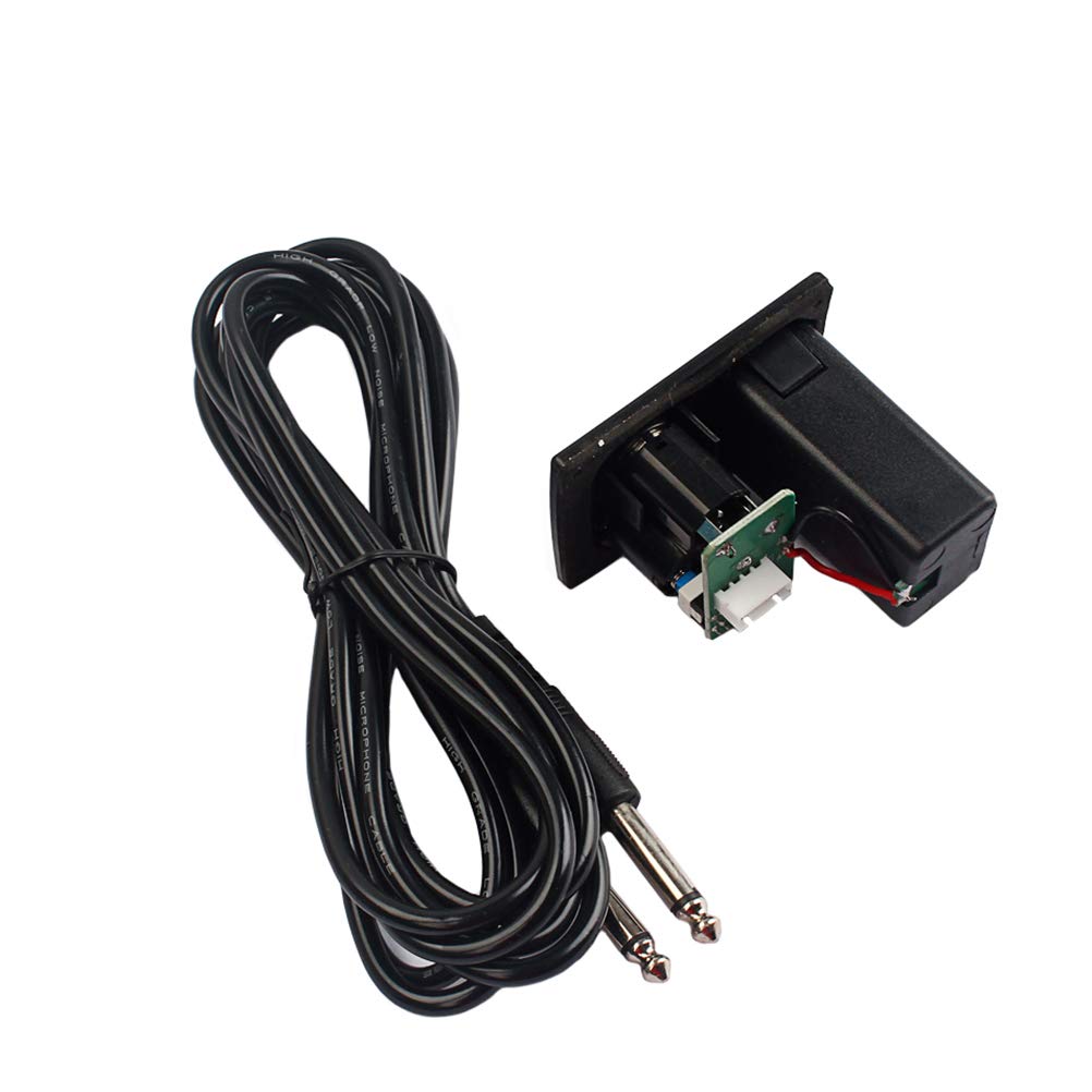 Amazon.com: SUPVOX Acoustic Guitar Eq Battery Box with 4-Pin B