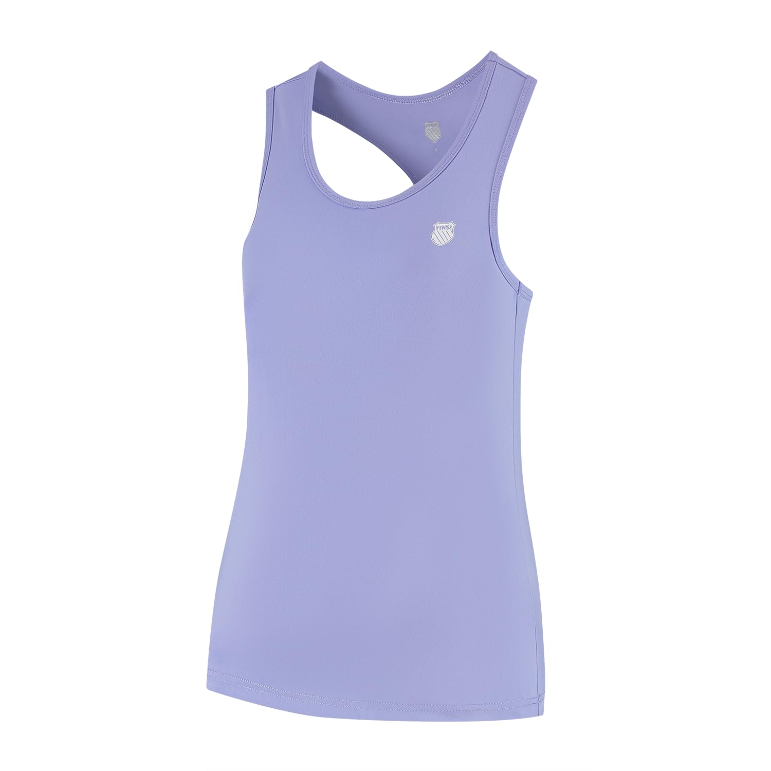 K-Swiss Hypercourt Basic Recycled Singlet – Neon Purple | Women’s Performance Tennis Tank Top