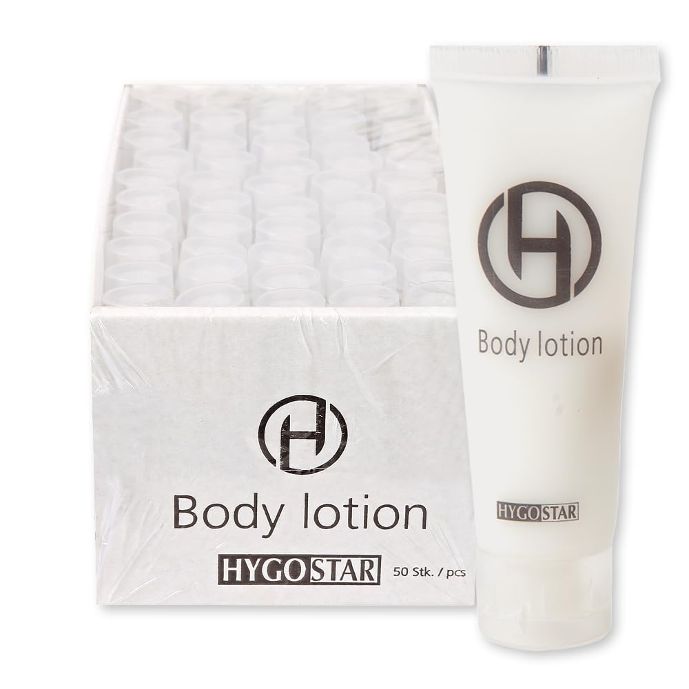 FRANZ MENSCH 250 Stück Hygostar Body Lotion | Tube, Standard, transparent, V: 30ml, L: 10,5cm, B: 4cm