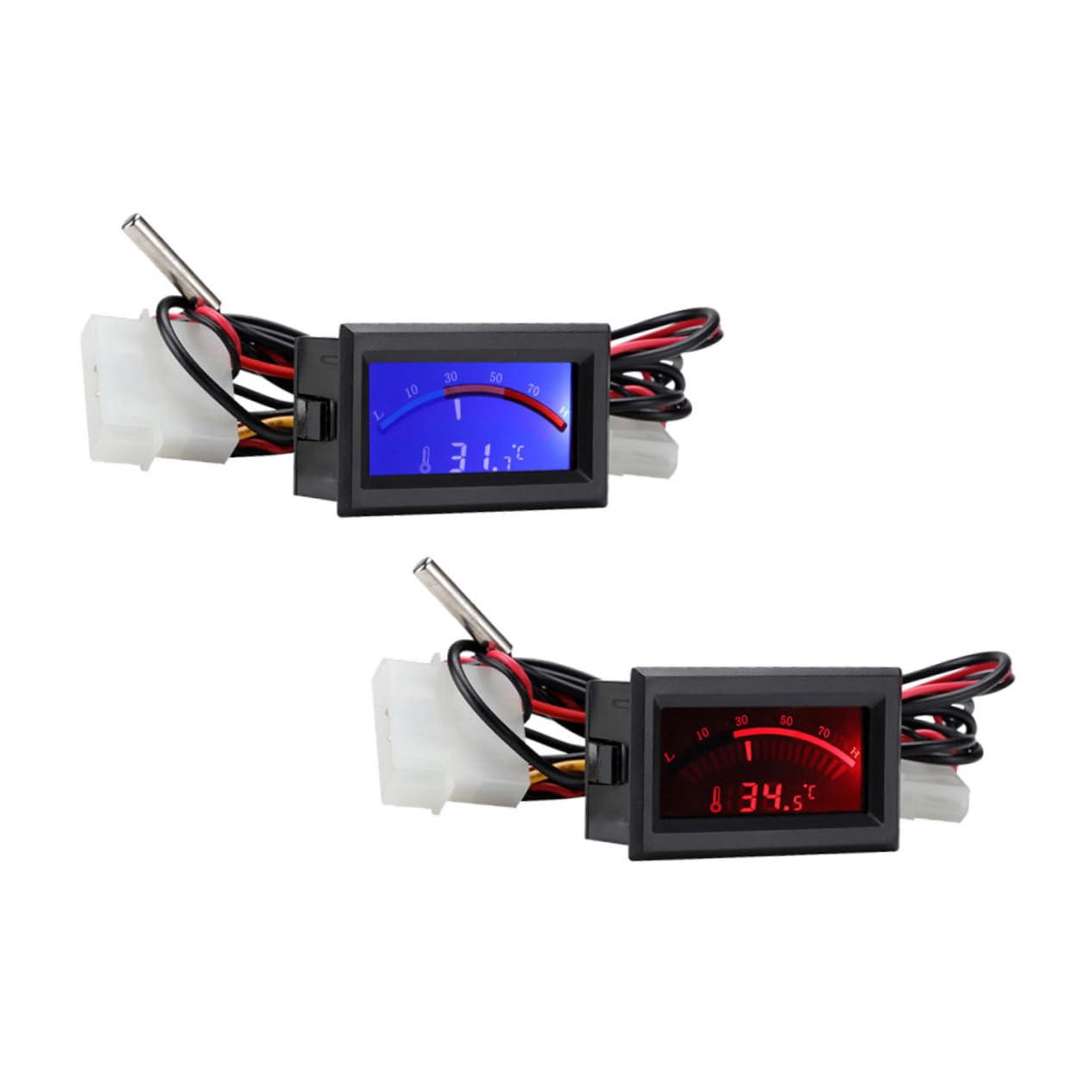 IMIKEYA 2 Set Termometro Digitale Con Display Lcd Termometro Elettronico Compatto Per Misurazione Temperatura Cucina E Ristoranti Alta Precisione E Portatile 2 Pezzi*2