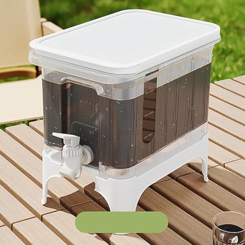 Image of Drink Dispenser Jug with Sealed Lid Juice Container for Water Milk Gathering|Hot /Cold Water Dispensers|Home & Garden