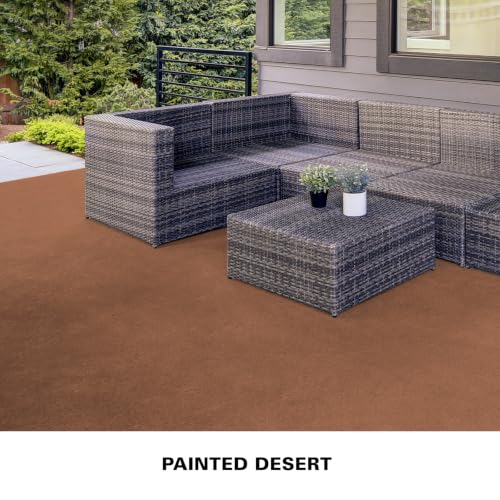KILZ Semi-Transparent Decorative Concrete Stain, Painted Desert, 1 Gallon miniatura 5