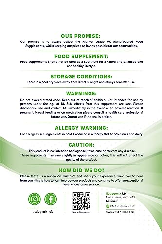 Bodygenix Garcinia Cambogia 1500mg Capsules - High Strength Weight Management Metabolic Support Appetite Suppressant Vegan Supplement - 30 Capsules 1 Month Supply - Image 3