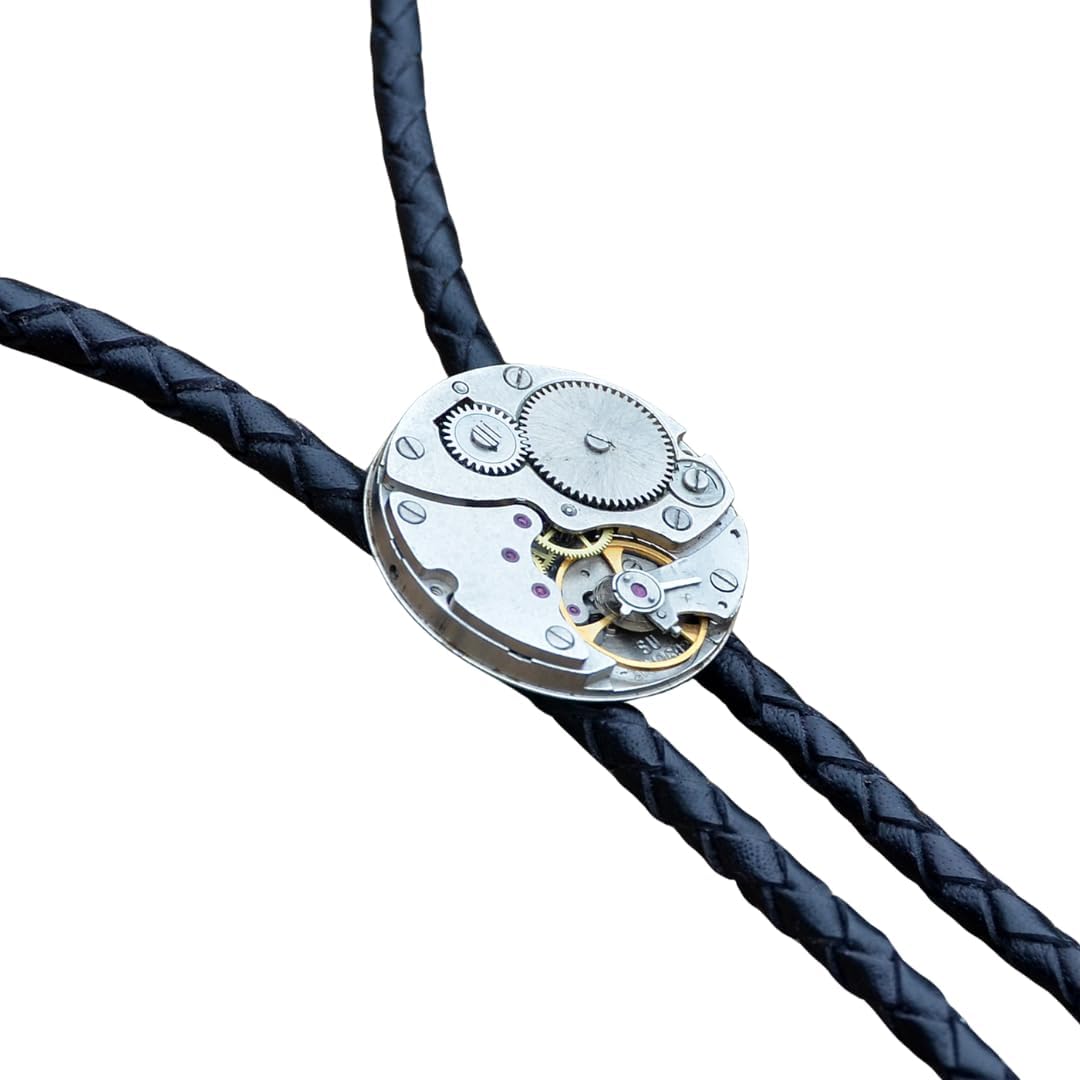 Genuine Watch Movement Steampunk Bolo Tie