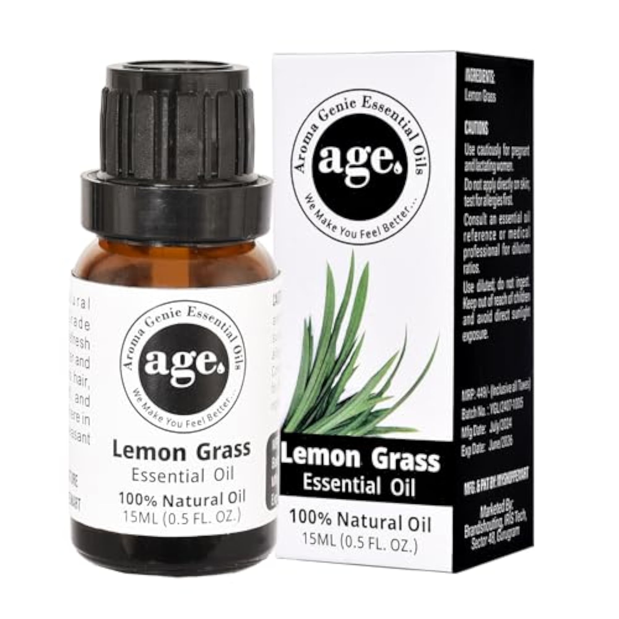Tea Tree & Lemongrass Essential Oil Combo Pack of 2