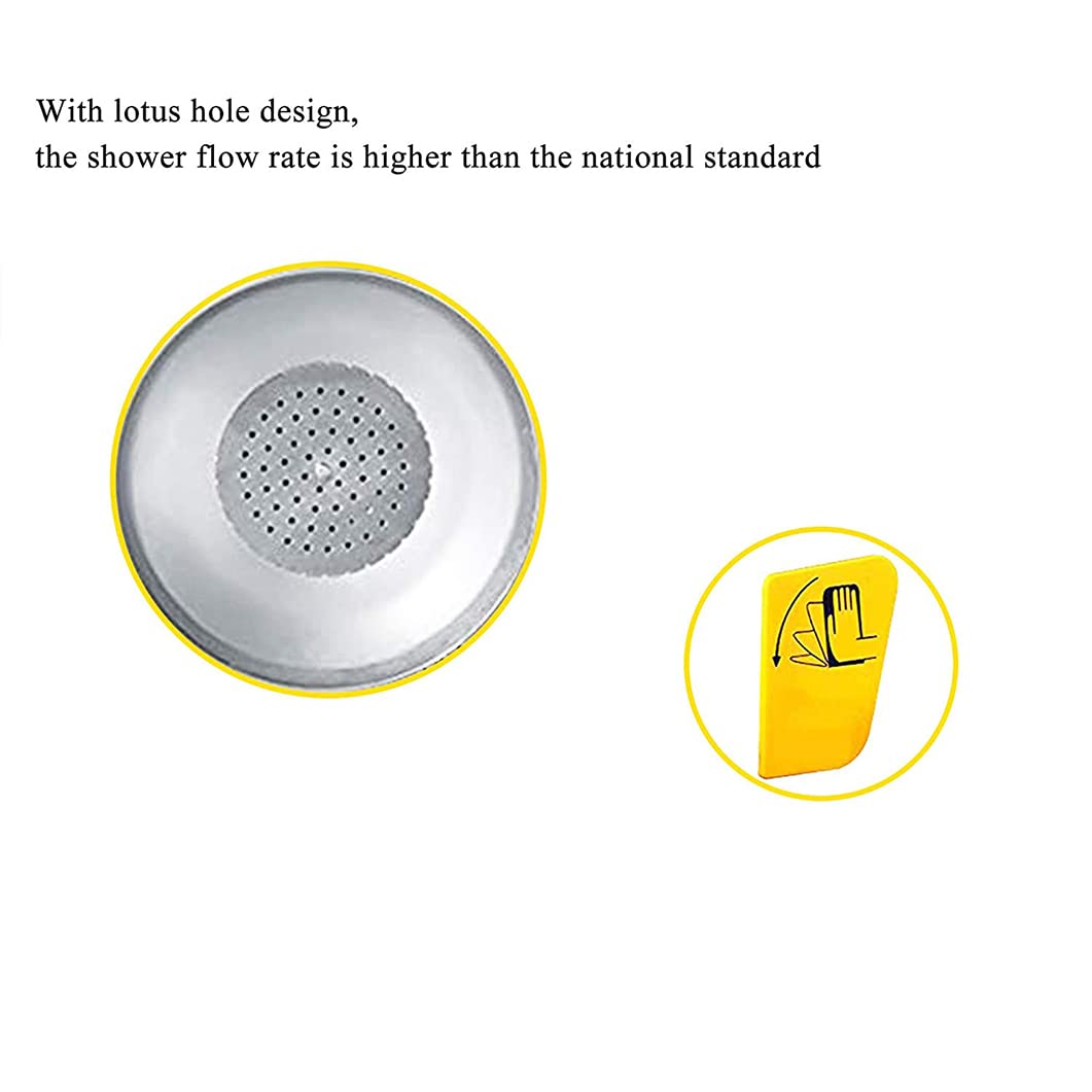 Station De Douche Et De Lavage Oculaire Combinée, Station De Douche Et De Lavage Oculaire d'urgence Murale en Acier Inoxydable avec Bassin en Abs