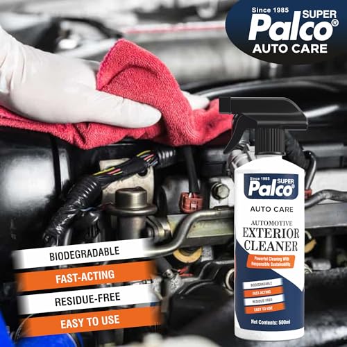 Image of PALCO Combo Auto Care 2 Products | Exterior Cleaner 500ml, Interior Cleaner 500ml, Cleaning & Auto Care Solution For Removing Dirt & Shining Cars and Bikes