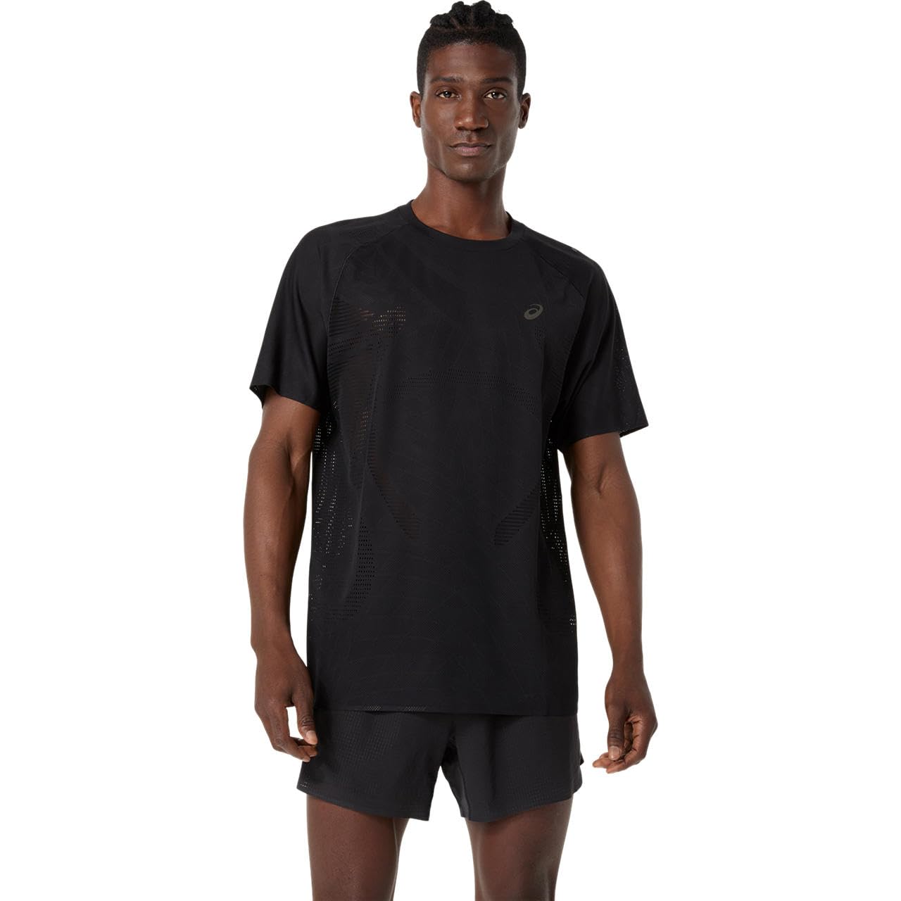 ASICS Metarun Laufshirt Herren schwarz - Performance Black S