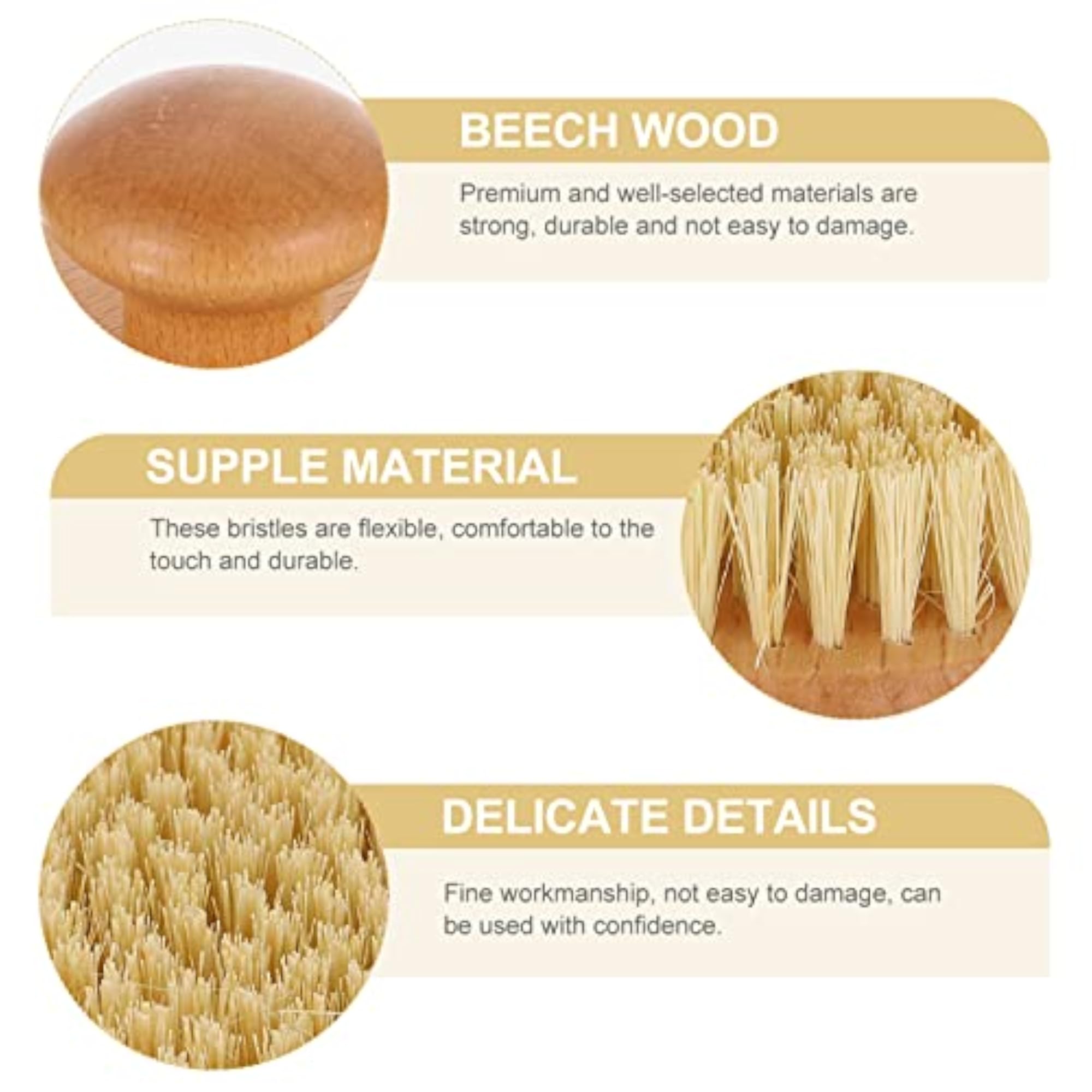 Dry Brush for Women Exfoliation Bath Scrubber