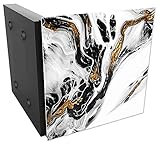 Guarda tus llaves de forma segura: la caja para llaves de alta calidad te permite guardar las llaves en una robusta caja de chapa que está equipada con una puerta de cristal magnético.