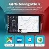 para Suzuki Swift 2011-2016, CarPlay Android Auto Navegación estéreo GPS Radio cámara de reversa pantalla táctil IPS de 9" unidad principal tableta reproductor multimedia, si aplica Quad Core 2G+64G 8
